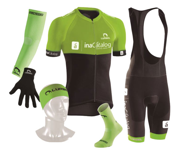 Equipacion ciclismo MTB lurbel para inacatalog