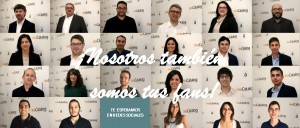 Agradecimiento equipo inaCatalog inase