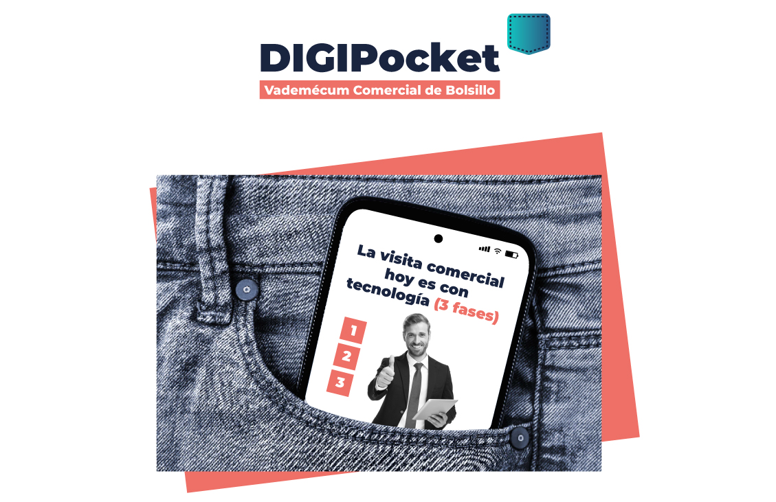 Cabecera Digipocket La Visita Comercial Hoy Es Con Tecnologia (LP)